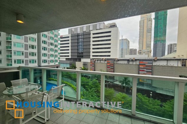 fully furnished 1br unit with parking for lease in park terraces