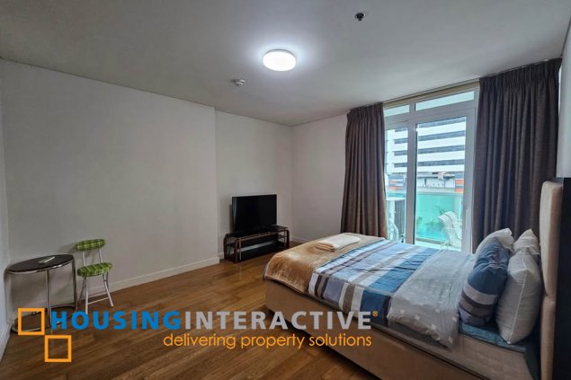 fully furnished 1br unit with parking for lease in park terraces