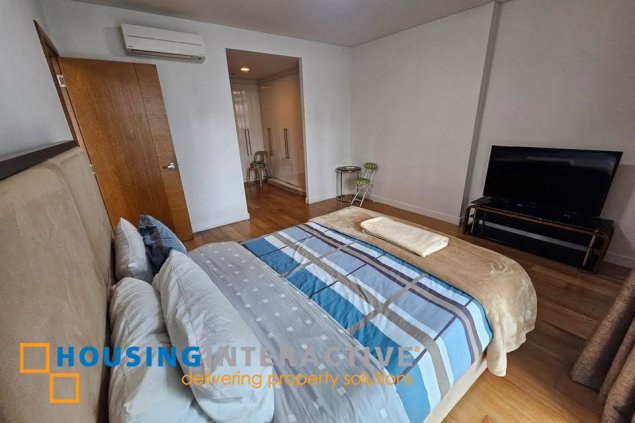 fully furnished 1br unit with parking for lease in park terraces