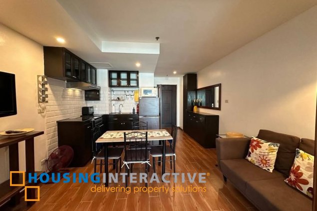 fully furnished studio unit for lease in fort palm spring