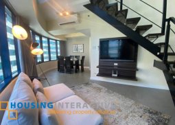 furnished 1br unit with parking for lease in one rockwell