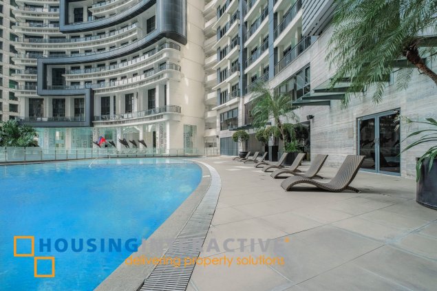 fully furnished 1br unit for lease in knightsbridge residences