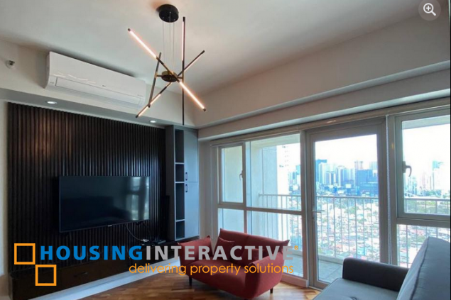 furnished 1br unit with balcony and parking for lease in the manansala