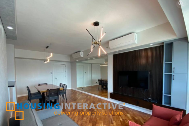 furnished 1br unit with balcony and parking for lease in the manansala