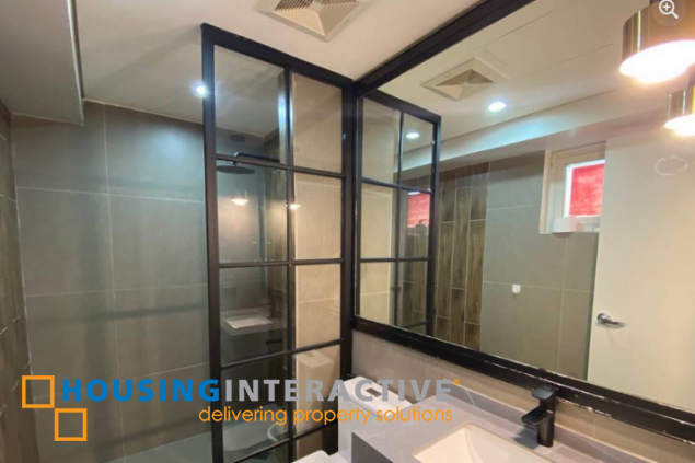 furnished 1br unit with balcony and parking for lease in the manansala