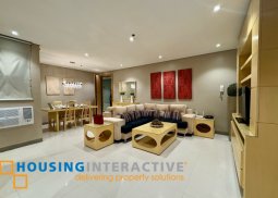 furnished 2br unit with balconies for lease in the luxe residences