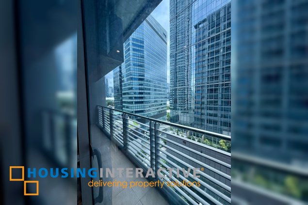 furnished 2br unit with balconies for lease in the luxe residences