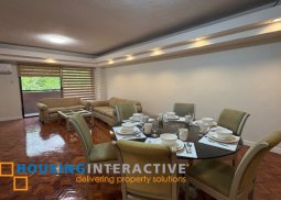 furnished 3br unit with balcony for lease in cosmopolitan tower