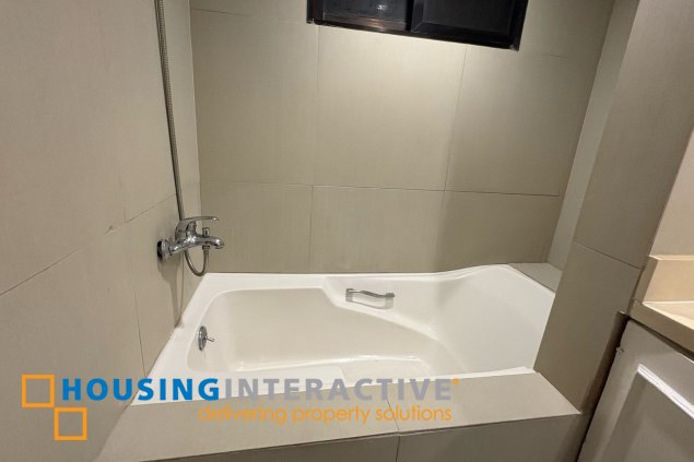 furnished 3br unit with balcony for lease in cosmopolitan tower