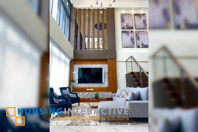 bi-level penthouse unit for lease in st. moritz private estate