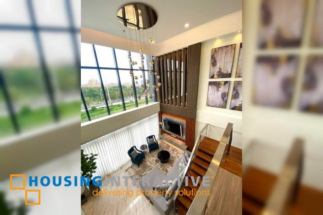 bi-level penthouse unit for lease in st. moritz private estate