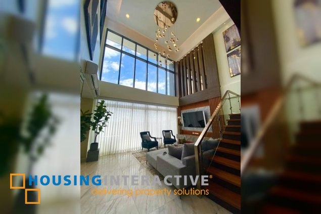 bi-level penthouse unit for lease in st. moritz private estate