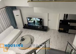 furnished 3br unit with 2 parking for sale in the fort residences