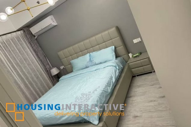 furnished 3br unit with 2 parking for sale in the fort residences