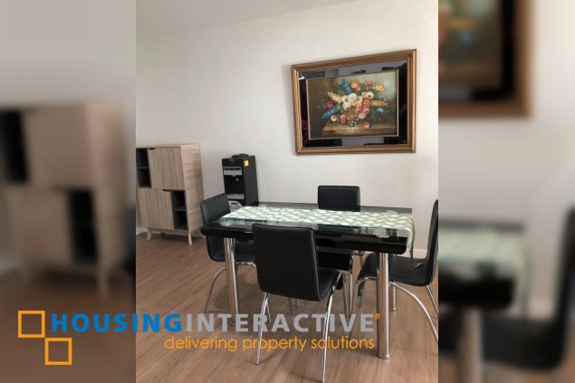 fully furnished 1br unit for rent in kroma tower