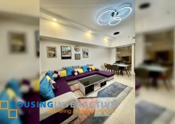 fully furnished 2br unit with balcony and parking for rent in grand hyatt residences