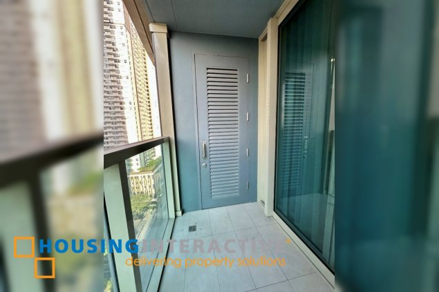fully furnished 2br unit with balcony and parking for rent in grand hyatt residences