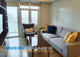 fully furnished 1br unit with parking for rent in two serendra