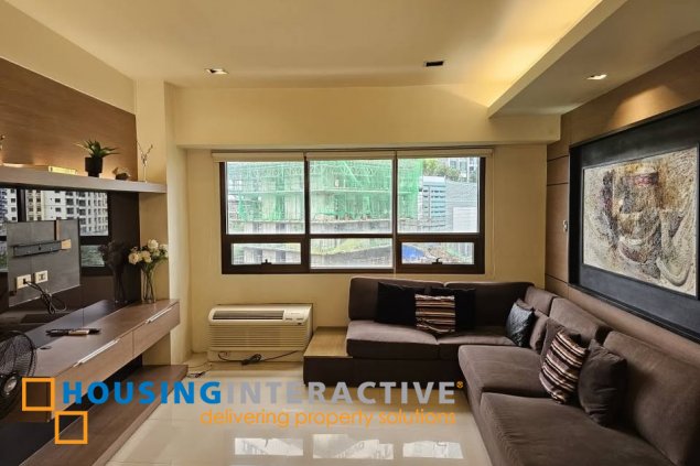 fully furnished 1br unit with parking for lease in the icon residences