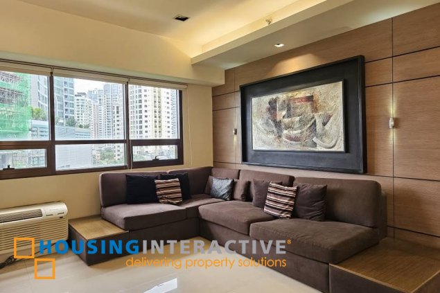 fully furnished 1br unit with parking for lease in the icon residences