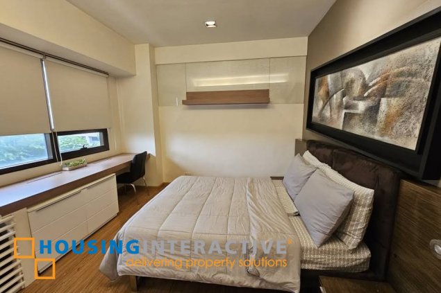 fully furnished 1br unit with parking for lease in the icon residences