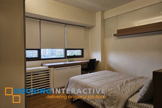 fully furnished 1br unit with parking for lease in the icon residences