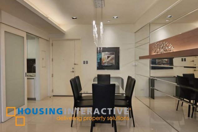 fully furnished 1br unit with parking for lease in the icon residences