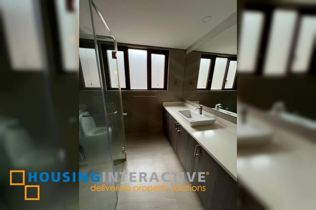 house and lot with pool for lease in bel-air 3
