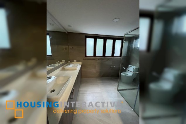 house and lot with pool for lease in bel-air 3