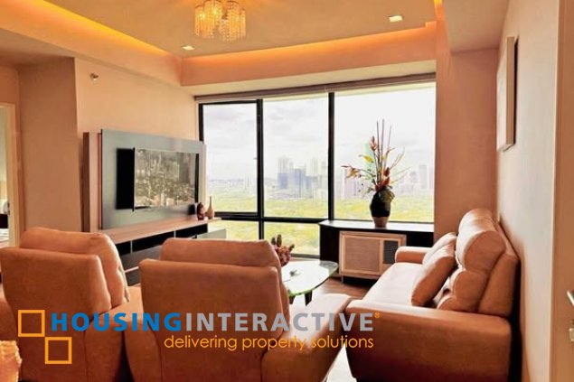 fully furnished 2br unit with parking for lease in bellagio 2