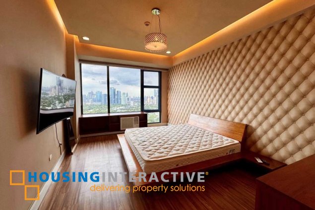 fully furnished 2br unit with parking for lease in bellagio 2