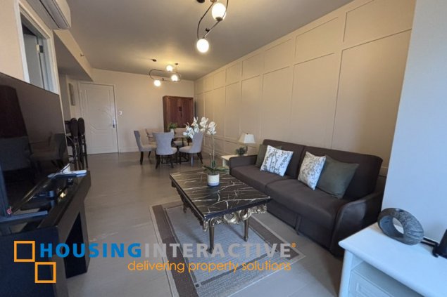 fully furnished 1br unit for lease in proscenium residences