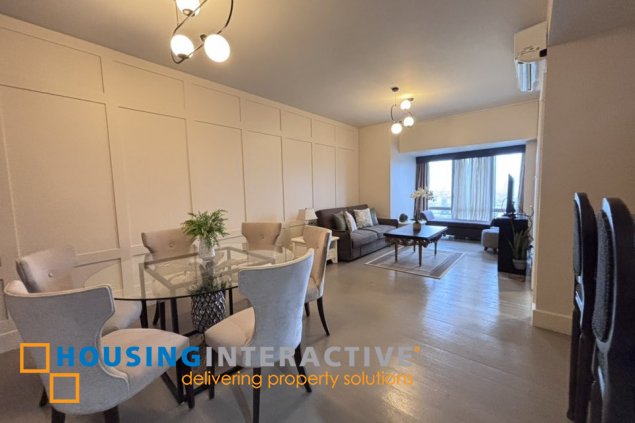 fully furnished 1br unit for lease in proscenium residences