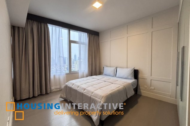 fully furnished 1br unit for lease in proscenium residences