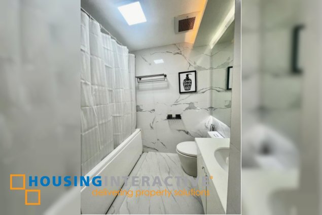 semi-furnished 3br unit with balconies and parking for rent in icon plaza