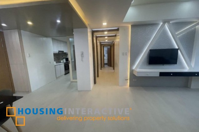 semi-furnished 3br unit with balconies and parking for rent in icon plaza