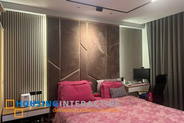 fully furnished 3br unit with parking for lease in crescent park residences