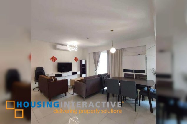 fully furnished 3br unit with parking for sale/rent in oak harbor residences