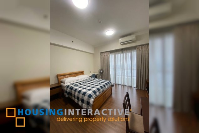 furnished studio unit for rent in shang salcedo place