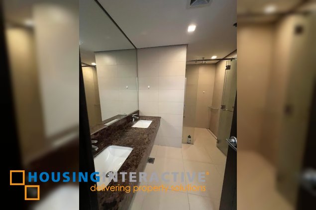 semi-furnished 3br unit with 2 parkings for sale in garden towers