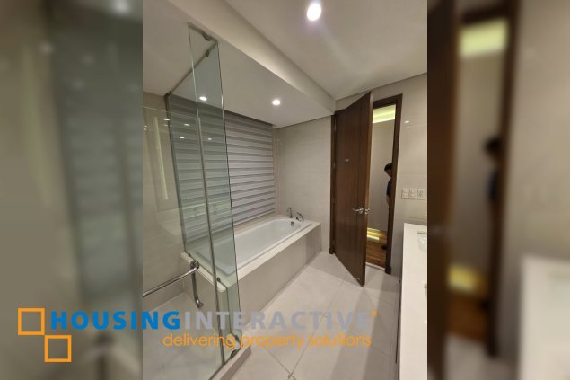 modern, fully-furnished 3 bedroom unit in one penn, salcedo village for lease