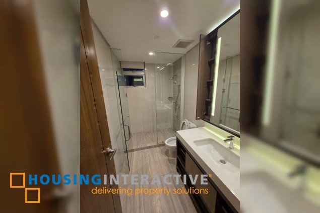 modern, fully-furnished 3 bedroom unit in one penn, salcedo village for lease