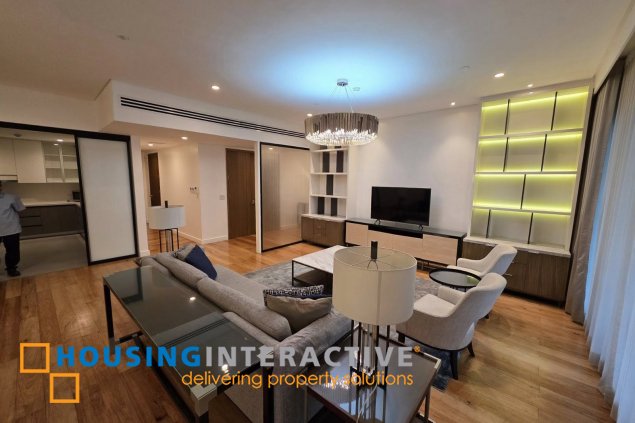 modern, fully-furnished 3 bedroom unit in one penn, salcedo village for lease
