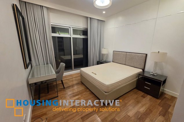 modern, fully-furnished 3 bedroom unit in one penn, salcedo village for lease