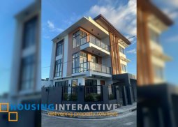 corner house and lot for sale in greenwoods executive village, pasig