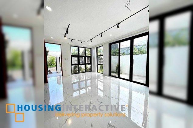 corner house and lot for sale in greenwoods executive village, pasig