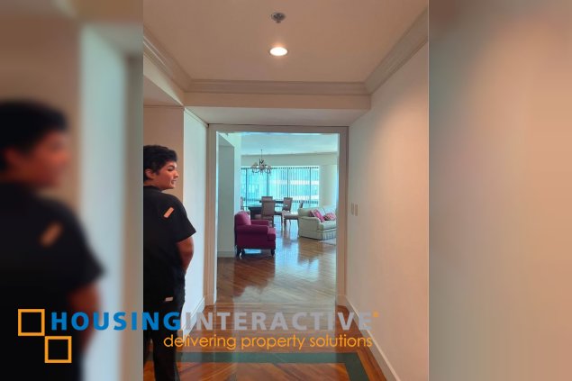 furnished 3br unit for lease in rizal tower