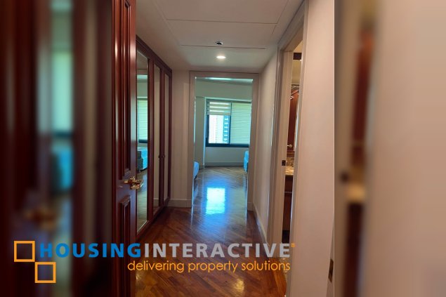 furnished 3br unit for lease in rizal tower