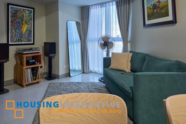 fully furnished 2br unit with rent/sale in uptown parksuites