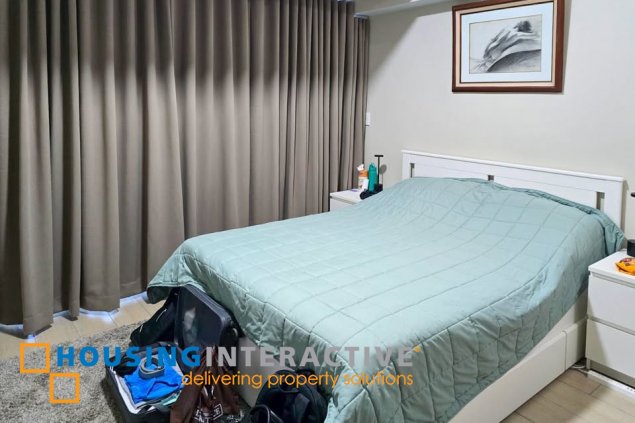 fully furnished 2br unit with rent/sale in uptown parksuites